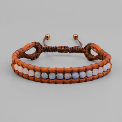 دستبند زمستان|دستبند آمازونیت|خواص آمازونیت|دستبند مردانه