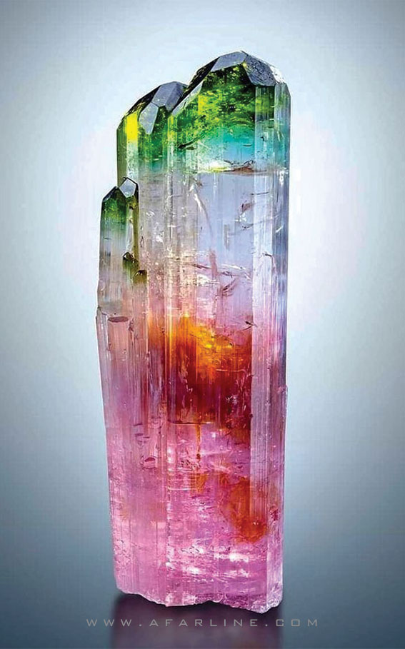 خواص سنگ تورمالین|تاریخچه سنگ تورمالین|رنگ درمانی با تورمالین