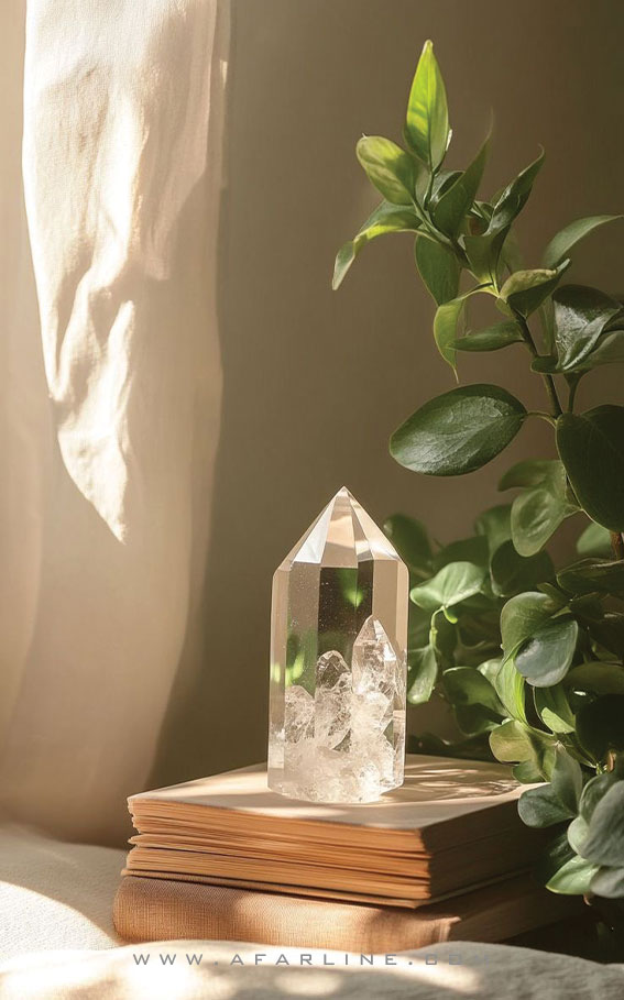 خواص سنگ کوارتز|همه چیز در مورد کوارتز|رنگ درمانی با کوارتز