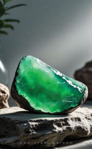 خواص سنگ یشم|همه چیز در مورد سنگ یشم|رنگ درمانی با سنگ یشم