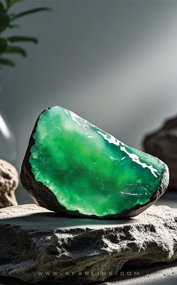 خواص سنگ یشم|همه چیز در مورد سنگ یشم|رنگ درمانی با سنگ یشم