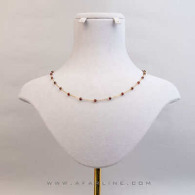 گردنبند گارنت|تاریچه گارنت|خواص سنگ گارنت|سنگ متولدین دی