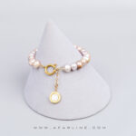 دستبند ملکه صورتی|خواص مروارید|سنگ متولدین خرداد