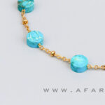 دستبند جزیره|خواص سنگ فیروزه|سنگ متولدین آذز و بهمن