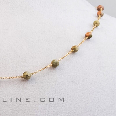 گردنبند یوناکیت|خواص سنگ یوناکیت|سنگ متولدین تیر